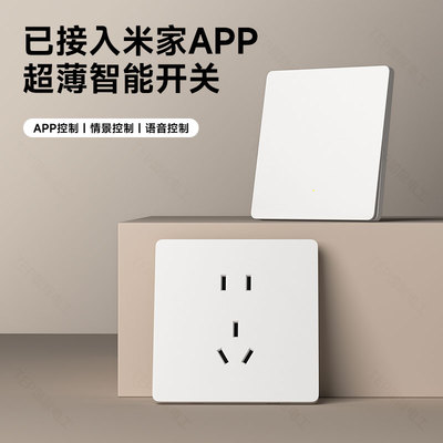 已接入米家APP智能开关插座