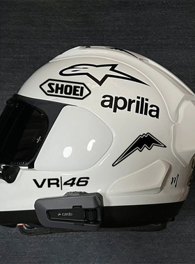 摩托车头盔A星贴纸赞助商装饰贴纸LS2 SHOEI Arai镜片改装拉花贴