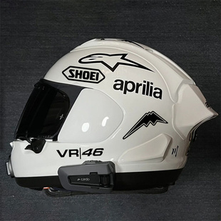 Arai镜片改装 SHOEI 拉花贴 饰贴纸LS2 摩托车头盔A星贴纸赞助商装