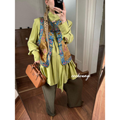 新中式 CCCHEUNG 1.10晚8 时髦老钱风肌理感百万针刺绣马夹拜年服