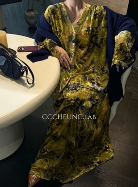 【喜一兮】缇香 丝绒衬衫长袖吊带裙设计师半裙三件套装5DC-J8167