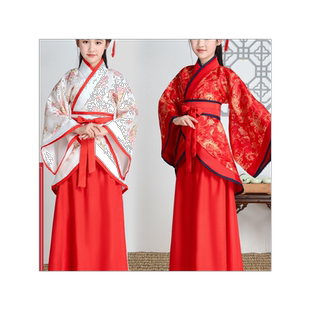 六一儿童古装唐装女童古装仙女装表演服古代公主古筝汉服贵妃服装
