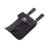 唐制蹀躞皮包原创百搭古风汉服包手机包钱包腰包明制银囊