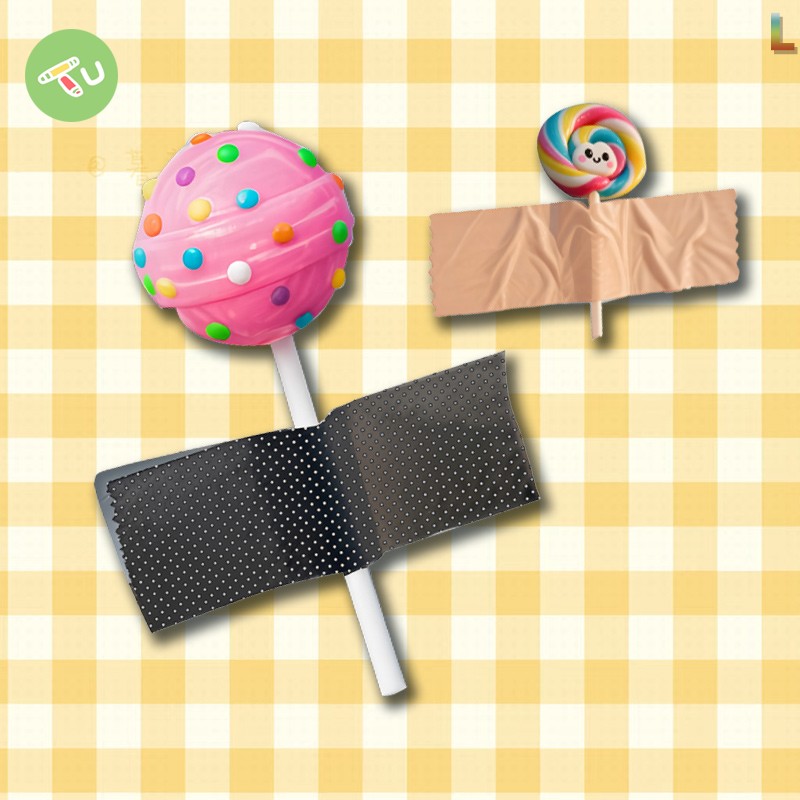 心情切片系列胶贴棒棒糖趣味贴平板汽车车身装饰贴背胶贴C379