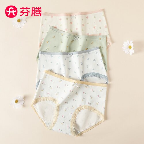 芬腾新款10A级抑菌女士内裤