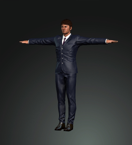 西装西服     iclone服装CC服装Character Creator服装