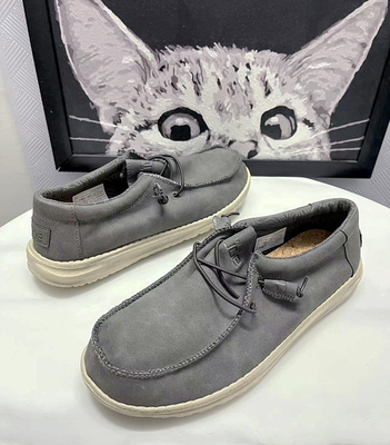 出口意大利DU家男女豆豆鞋春秋轻