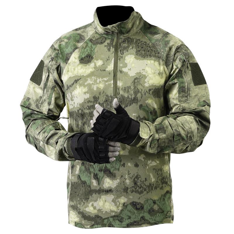新款UF战蛙服VCV春装夏速干透气特种兵迷彩套户外T登山术恤男全地