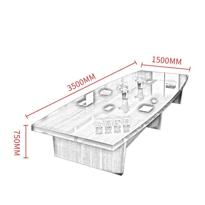 人型小油漆实贴皮现代简约弧形会议桌办公木会无品牌/议桌培训多,商业/办公家具,会议桌,淘宝优惠券,粉丝福利购,淘宝优惠卷