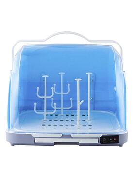 婴儿奶瓶收纳箱1ZY60308紫外干线烘毒餐具储存盒沥消带盖防水尘晾