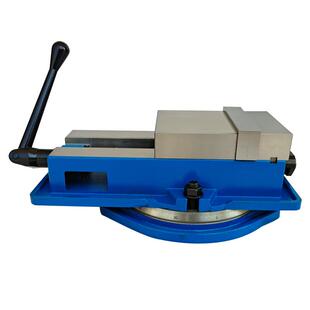 6寸角固式虎钳铣QM16160床钳精密平口钳QM虎16虎重型台钳机用虎钳