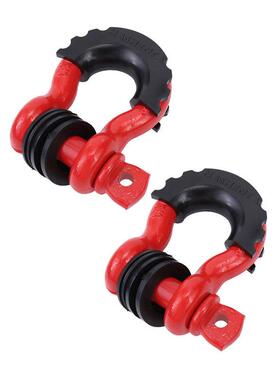 拖拆NHC车U型钩弓型扣卸扣起重挂钩牵引挂u钩牵引钩1吨可卸叉钩车