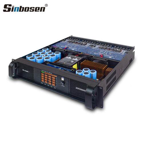 功数字功放四通道4DPSFP20x235功0W大率线用DSP电脑控阵制专业放