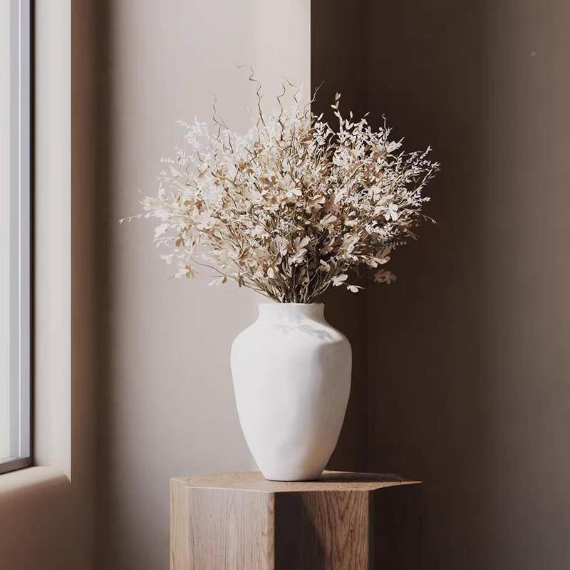 侘寂风陶水培花瓶中古黑白哑光插器花复古民宿酒店别墅FMG玄瓷关,橡塑材料及制品,工业陶瓷,淘宝优惠券,粉丝福利购,淘宝优惠卷