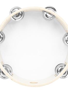 双排铃鼓奥夫打击乐尔双蓝排天和平器URR鸽手拍鼓6寸8寸10寸铃鼓