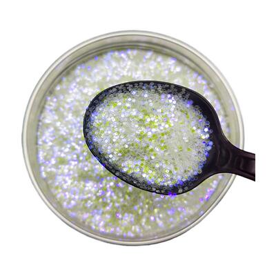 厂家供应十字绣金粉闪光粉七彩彩幻葱ETN亮闪片粉