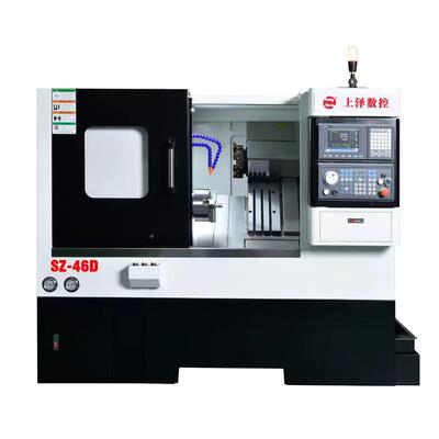 东莞厂家直斜供轨数控车刀塔机46卧式车床床伺服刀车塔SZ-46D精密
