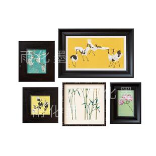 法式中古壁客厅组床合装饰画洋风挂画YZ202408入南户玄关画卧室头