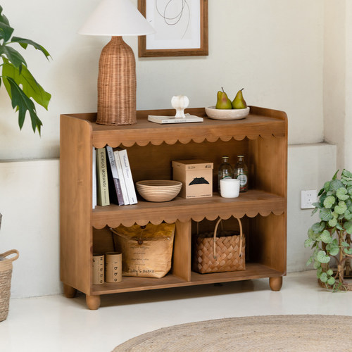 原木风餐边柜简约实木置物柜