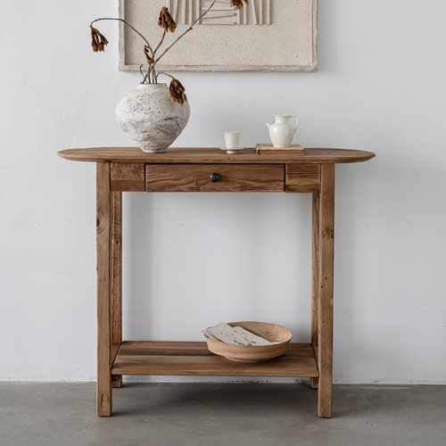 新中式玄关台桌小梳妆桌单人书桌