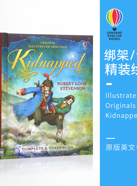 Usborne  Illustrated Origingls Kidnapped 尤斯伯恩 绑架/诱拐 精装插图故事书 儿童英语故事书 英文绘本 课外读物8+  英文原版