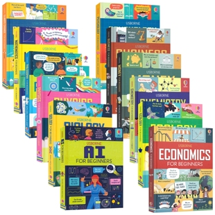 Physics 英文原版 初学者系列 Economics Mathematics 读懂经济 for 儿童科普读物 Usborne Beginners 数学人工智能 少年商学院