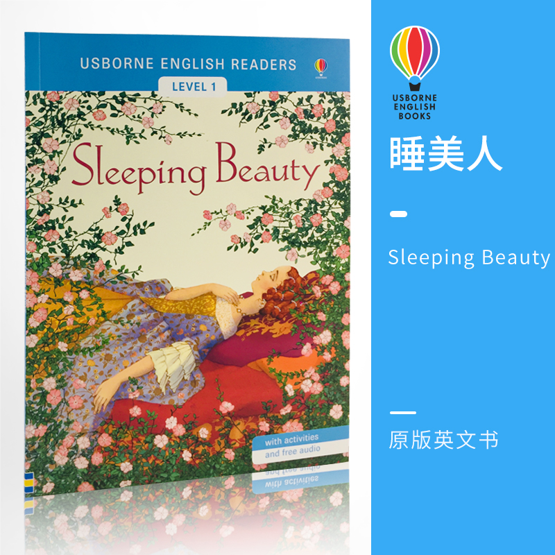 Usborne English Readers Level 1 小读者系列 分级阅读 1级 睡美人 白雪公主 灰姑娘  丑小鸭 青蛙王子 姜饼人 官方音频 英文原版 书籍/杂志/报纸 儿童读物原版书 原图主图