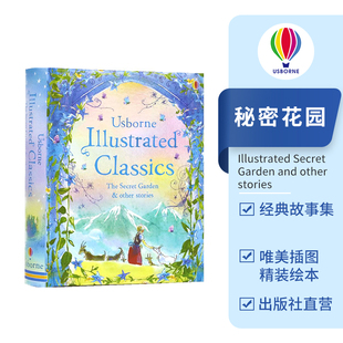 插图故事书 Usborne 绘本 尤斯伯恩旗舰店 英文原版 Illustrated 儿童英语 Garden Secret other 秘密花园 英文精装 stories and