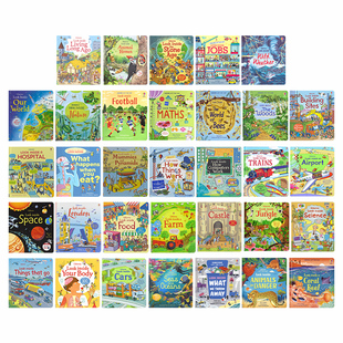 翻翻书 Inside 食物 身体 Usborne 科学 幼儿科普 英语课外读物 森林 看里面系列幼少儿版 自然 电脑 进口图书 英文原版 动物 Look