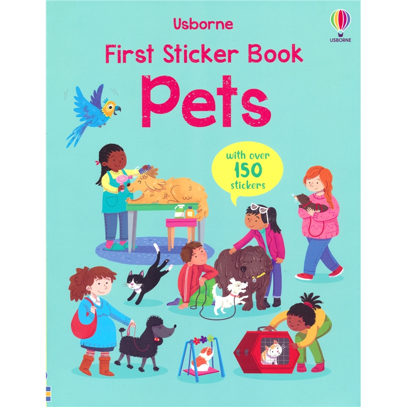 尤斯伯恩宠物词汇认知贴纸书