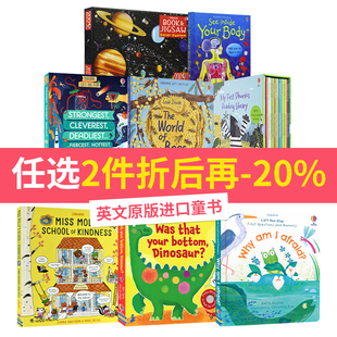 问与答 进口图书 启蒙认知 教辅 偷偷看系列 百科常识 尤斯伯恩 故事绘本 英文原版 Usborne 插图故事 2件8折