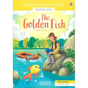 Usborne English Readers Starter Level 小读者系列 分级阅读 入门级 金鱼 小鸡里肯 太阳与风 狐狸与鹳 经典童话故事 英文原版