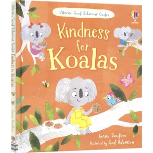良好习惯指南 Behaviour for Kindness Usborne 尤斯伯恩 音频 幼儿行为绘本 扫码 Guids 善良之行 小考拉 英文原版 Koalas Good