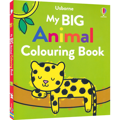 我的动物涂色书控笔训练