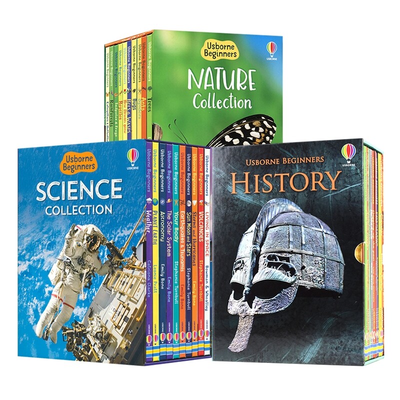 Usborne Beginners Science History Nature 尤斯伯恩初学者系列 科学历史自然 儿童趣味科普百科 英文原版进口儿童图书