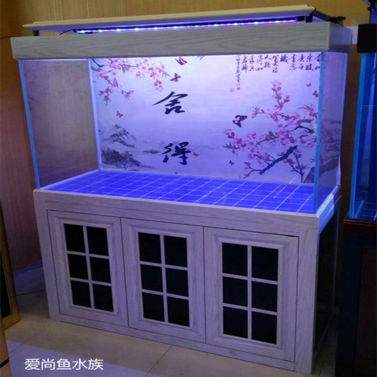 鱼缸木纹铝合金地柜框架包边材料