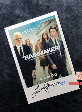 造雨人The Rainmaker拉娜帕瑞拉Lana Parrilla亲笔签名照片