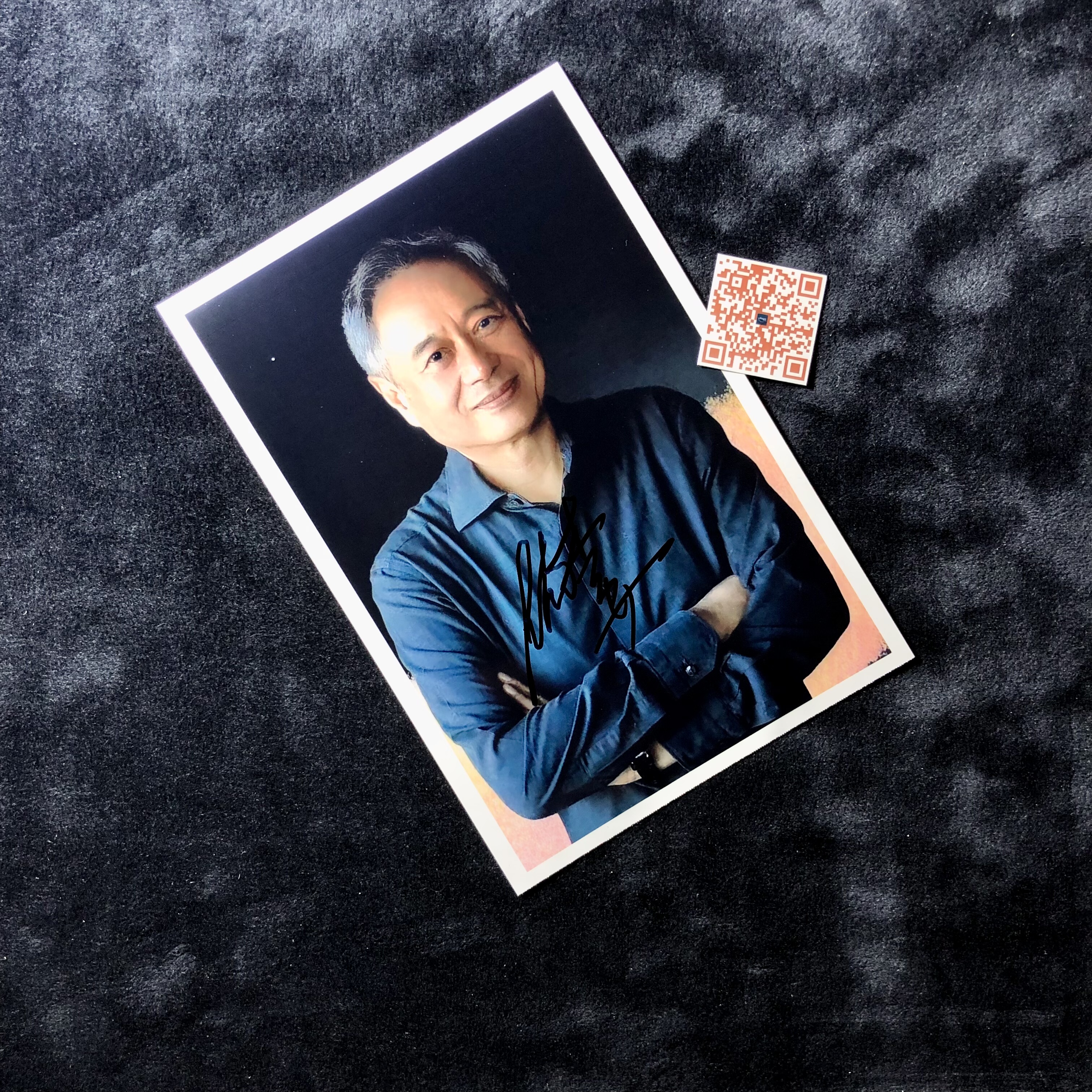 李安 Ang Lee 亲笔签名照片