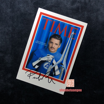 神奇4侠 佩德罗帕斯卡Pedro Pascal Fantastic Four 亲笔签名照片