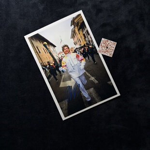 安德烈亚基米安东内利Andrea Kimi Antonelli 冬奥会火炬亲签照片