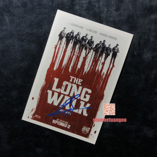 死亡竞走The Long Walk 弗朗西斯劳伦斯Francis Lawrence亲签照片