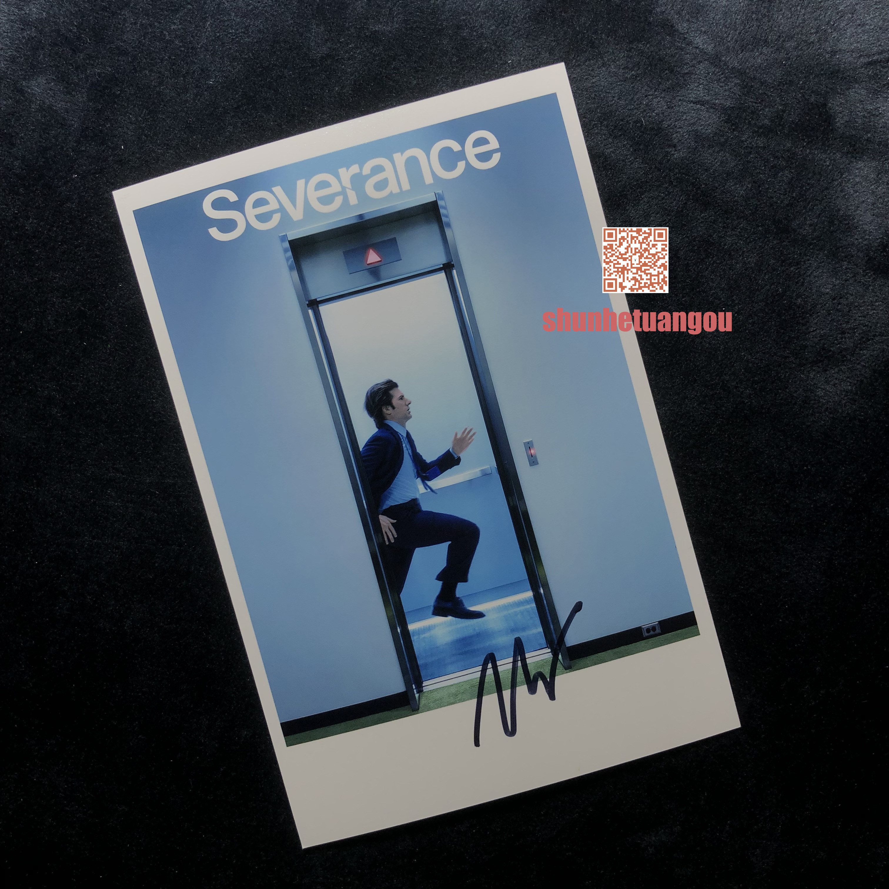 人生切割术2 Severance Season 2亚当斯科特Adam Scott亲签照