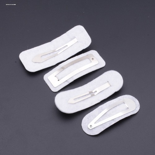 不织布发夹垫片发卡掰掰夹水滴夹手工钩针编织布艺配件diy材料包