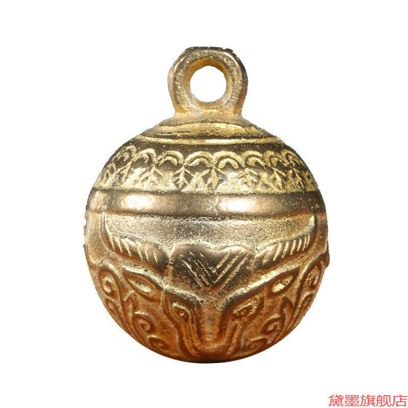宠物铃饰品配件狗铃铛传统牛门挂虎头铃小狗复古玲铛马铃挂铃