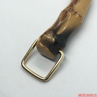 包包材料仿竹竹节木手柄拎手半圆环箱包仿竹子提手把手手提包