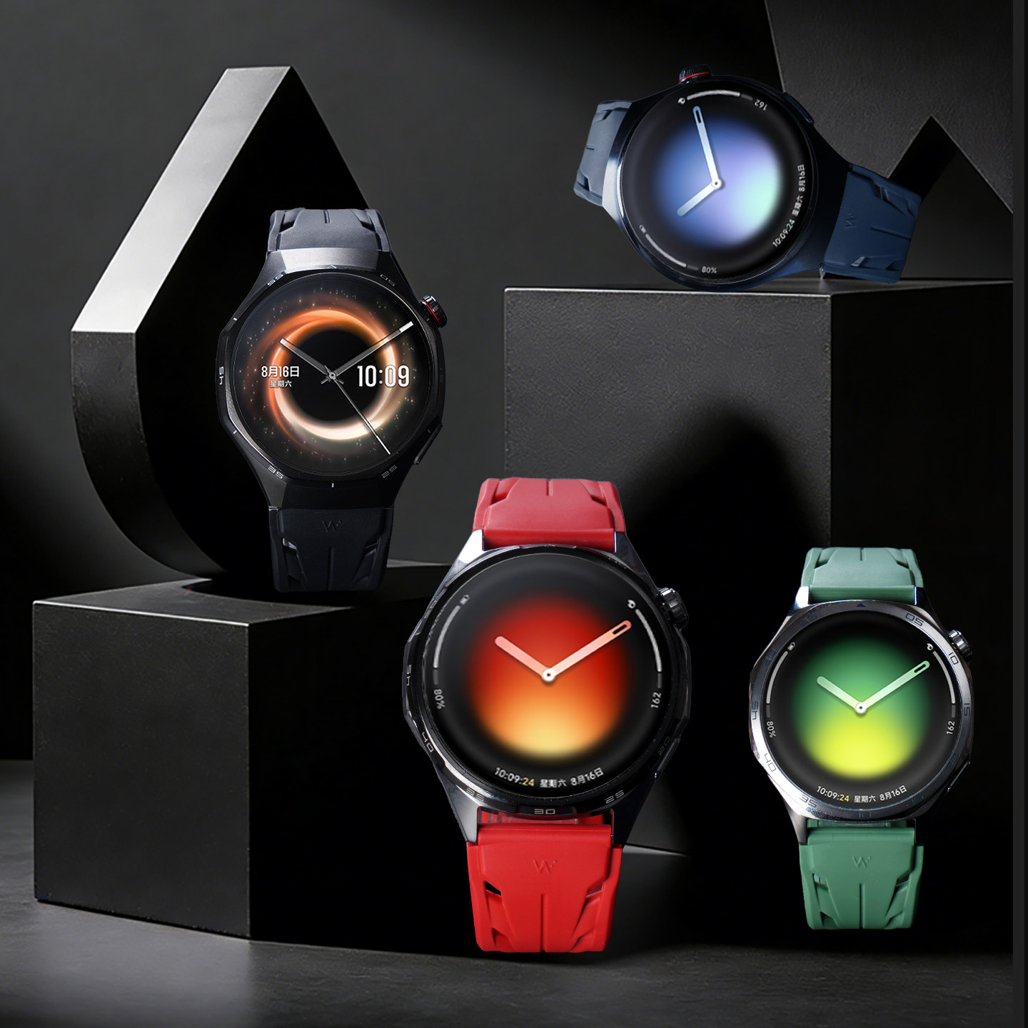 适用小米watch5按键拆康赛版透气橡胶表带s4sport运动非硅胶s3智能腕表s2男款s1pro手表腕带color2运动配件