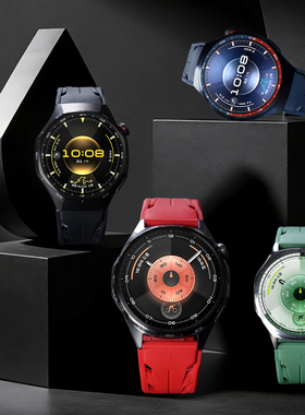 适用华为GT6按键拆康赛氟橡胶表带watchgt5智能腕表GT4男款watch4pro手表腕带buds非硅胶ultiamte运动链配件