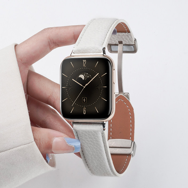 玩物尚智适用OPPO WatchX2代手表SE智能表带折叠扣watch3智能2运动男女款1夏天透气替换带22/20mm个性手链