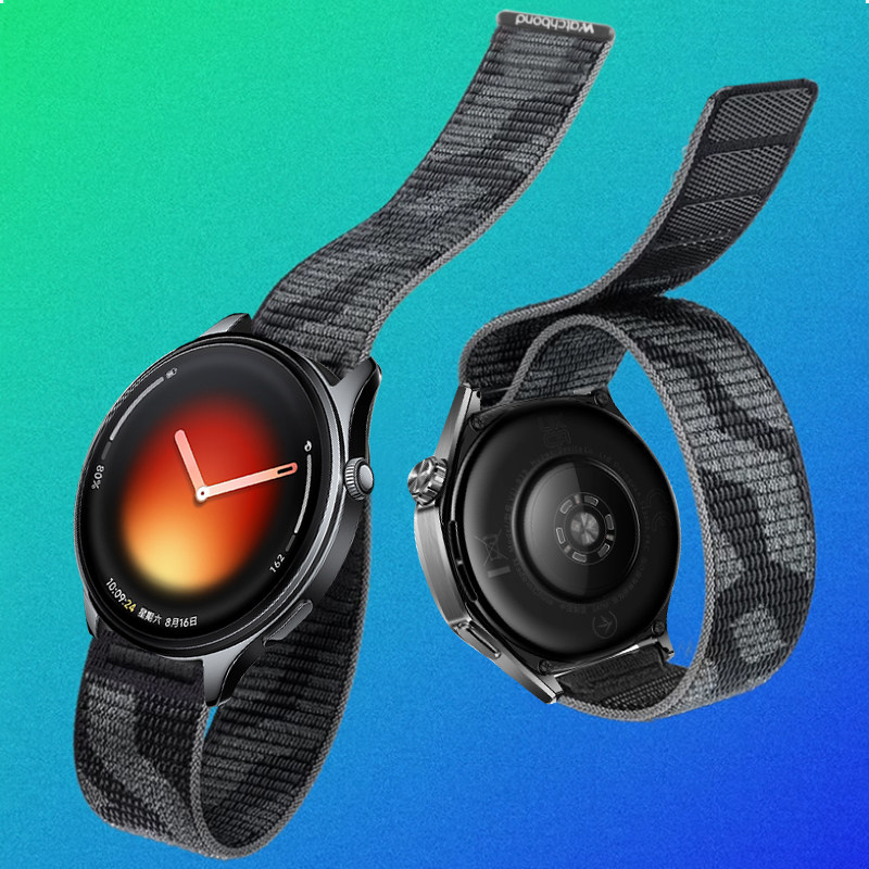 适用新款小米watch5手表s4表带s3尼龙细纤维腕xiaomi表带s1pro智能男女式s2男高级感运动小米s4专用腕带配件