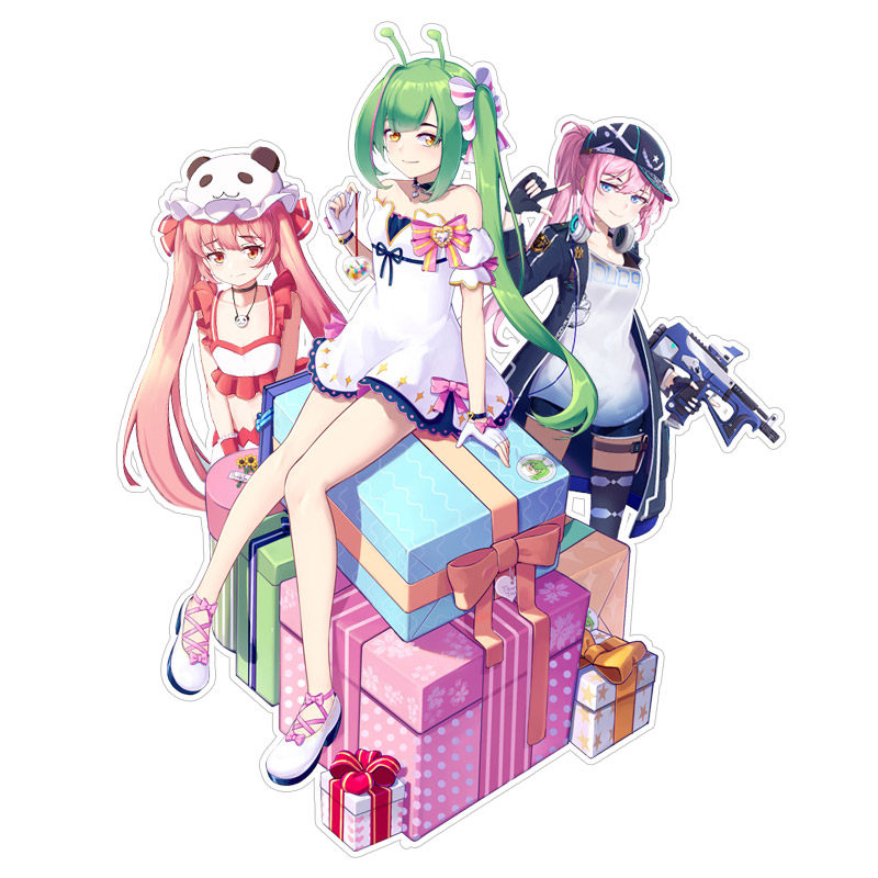 高端画师约稿二次元人设立绘设计头像插画定制